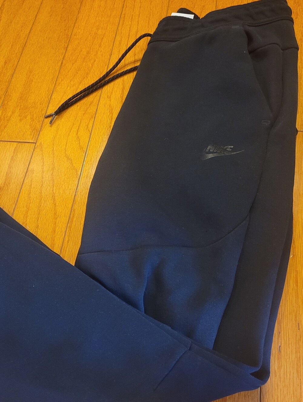 Nike Mens Black Jogger Pants with Subtle Logo